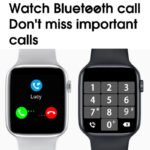 T500 Bluetooth Call Smart Watch – Black Color - Image 2