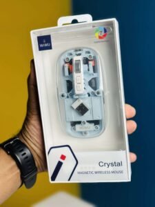 Trendy Hot Selling WIWU Crystal Transparent Wireless Mouse - Image 9