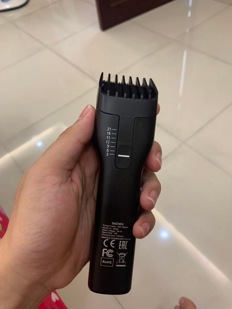 Xiaomi Mi Hair Clipper (Enchen Boost)- Black Color (6)