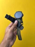 Udfine Watch GS 1.38 - HD Display Bluetooth Calling Alexa With GPS Smartwatch Double Straps - Black Color - Image 8