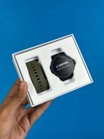 Udfine Watch GS 1.38 - HD Display Bluetooth Calling Alexa With GPS Smartwatch Double Straps - Black Color - Image 2
