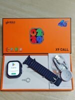 W&O Little Star X9 CALL 4G Android Smartwatch With Super AMOLED Display – 1GB16GB – Black Color
